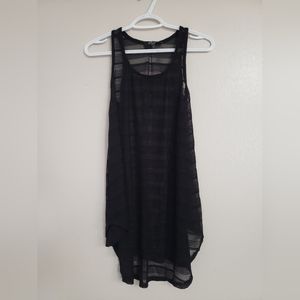 Black Knit Bikini cover up. EUC. Sz. S